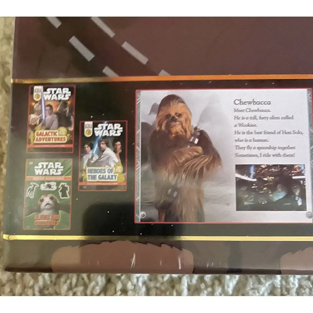 DK Learn to Read With Star Wars includes 3 Amazing‎ Books and A Poster Chewbacca